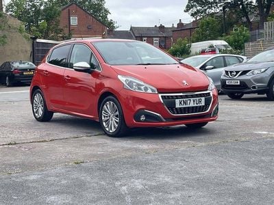 Used Peugeot 208 Allure 2017 Orange Hatchback