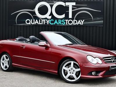 Red Used 2009 Mercedes CLK200 Cabriolet | £6,950