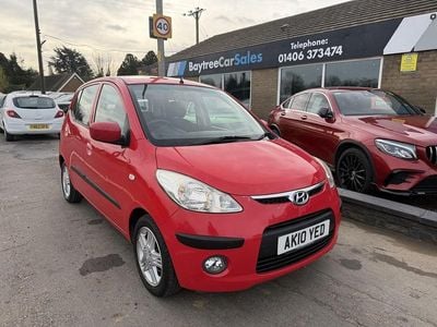 Used Hyundai i10 Comfort 77 HP (56 kW) 2010 Red Hatchback
