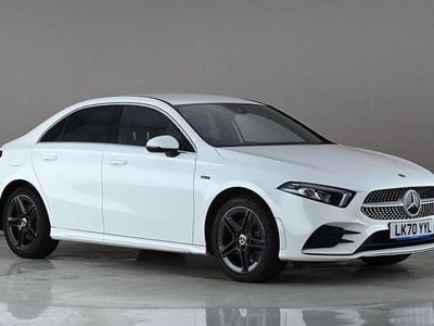Used Mercedes A250 AMG line 218 HP (160 kW) 2020 White Sedan
