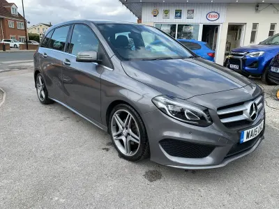 Used Mercedes B200 AMG Line Premium 134 HP (98 kW) 2015 Grey Hatchback