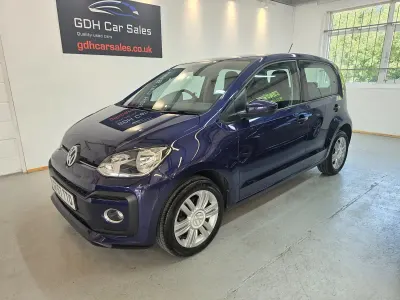 Used VW up! S 90 HP (66 kW) 2017 Blue Hatchback