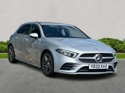 Used Mercedes A200 AMG line 2020 Silver Hatchback