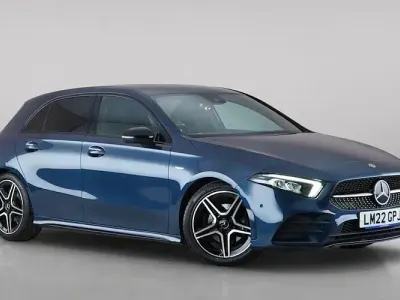 Used Mercedes A180 Executive 136 HP (100 kW) 2022 Blue Hatchback