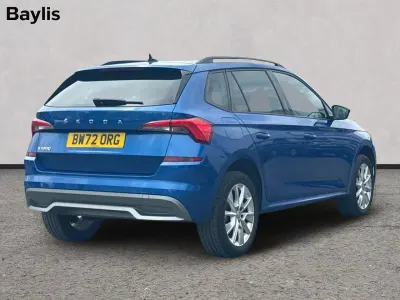 Used Skoda Kamiq SE Drive 108 HP (79 kW) 2023 Blue SUV