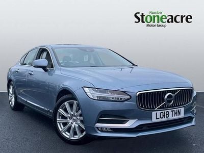 Blue Used 2018 Volvo S90 Inscription Sedan | £16,895 (Fair price)
