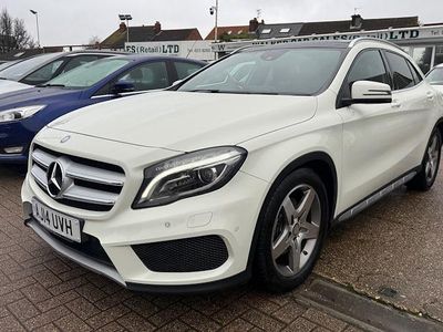 Used Mercedes GLA220 AMG line 170 HP (125 kW) 2014 White SUV