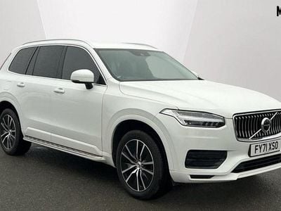 White Used 2021 Volvo XC90 Momentum SUV | £34,530 (Fair price)