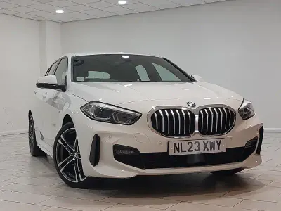 Used BMW 118 M Sport 136 HP (100 kW) 2023 White Hatchback
