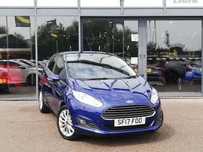 Used Ford Fiesta Titanium X 100 HP (73 kW) 2017 Blue Hatchback