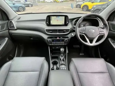 Used Hyundai Tucson Premium SE 136 HP (100 kW) 2019 Blue SUV