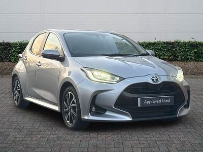 Silver Used 2023 Toyota Yaris Hybrid Design Hatchback | £18,395 (Good price)