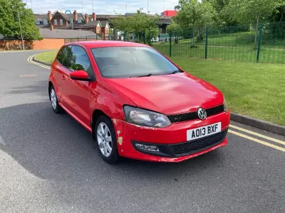 Used VW Polo Match 2013 Red Hatchback