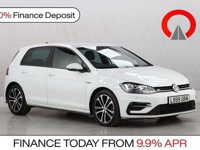 Used VW Golf VII R-line 150 HP (110 kW) 2020 White Hatchback