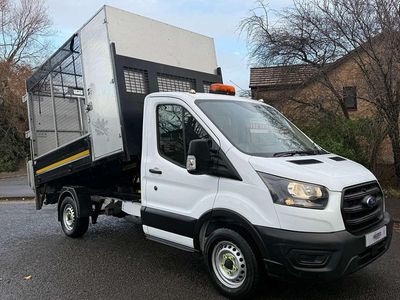 Begagnad Ford Transit 130 HK (95 kW) 2021 Vit Cab