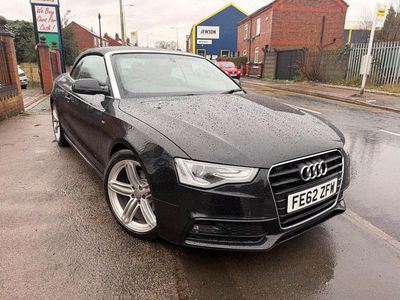 Used Audi A5 Cabriolet S-Line 2012 Black Cabriolet