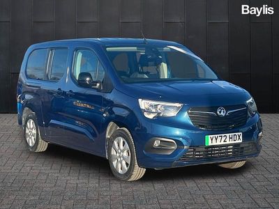 Blue Used 2022 Vauxhall Combo MPV | £15,995 (Expensive)