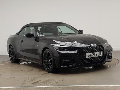 Used BMW 420 M Sport 184 HP (135 kW) 2021 Black Cabriolet