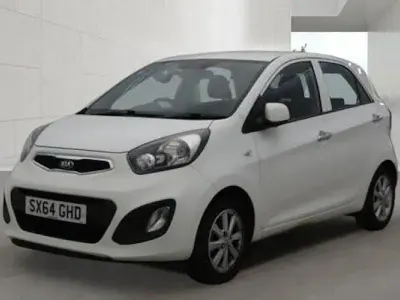Used Kia Picanto 69 HP (50 kW) 2014 White Hatchback