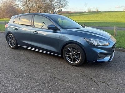 Blue Used 2018 Ford Focus ST-Line Hatchback | £7,800 (Good price)