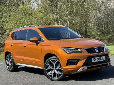 Used Seat Ateca FR Sport 150 HP (110 kW) 2019 Orange SUV