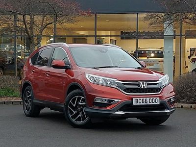 Red Used 2017 Honda CR-V SE Plus SUV | £11,498 (Fair price)