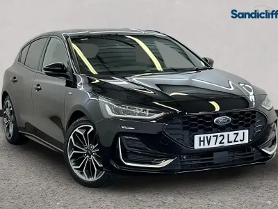 Begagnad Ford Focus Titanium X 155 HK (114 kW) 2022 Svart Halvkombi