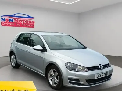 Used VW Golf VII Match 110 HP (80 kW) 2015 Silver Hatchback