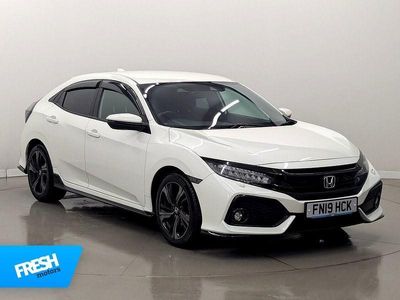 White Used 2019 Honda Civic Sport Hatchback | £13,590 (Fair price)