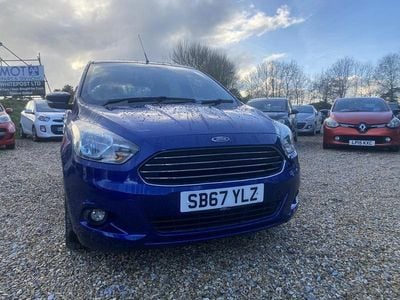 Blue Used 2017 Ford Ka Plus Studio Hatchback | £5,495 (Good price)