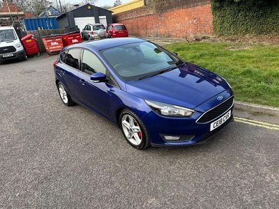 Blue Used 2018 Ford Focus ST-Line X Hatchback | £6,495