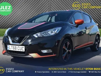 Used Nissan Micra S 90 HP (66 kW) 2018 Black Hatchback