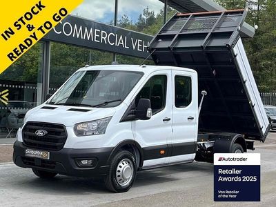 New Ford Transit 130 HP (95 kW) 2025 White Cabriolet