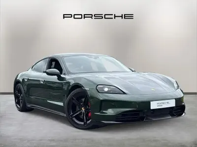 Used Porsche Taycan 339 kW (462 HP) 2024 Green Sedan