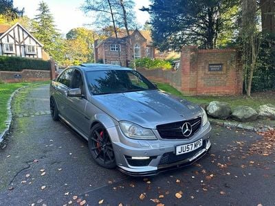 Silver Used 2012 Mercedes C63 AMG Edition 1 Sedan | £21,995 (Expensive)