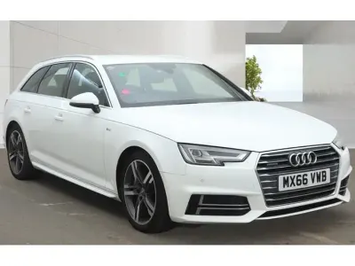 Used Audi A4 S-Line 214 HP (157 kW) 2016 White Estate