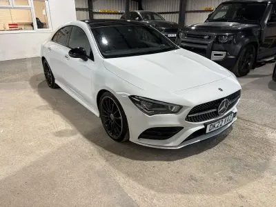 Used Mercedes CLA180 AMG Line Premium Plus 2022 White Coupe