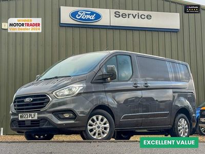 Grey Used 2023 Ford Transit Custom Limited Van | £22,789 (Super price)