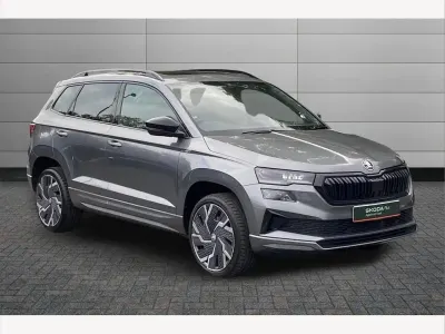 Used Skoda Karoq SportLine 150 HP (110 kW) 2023 Grey SUV