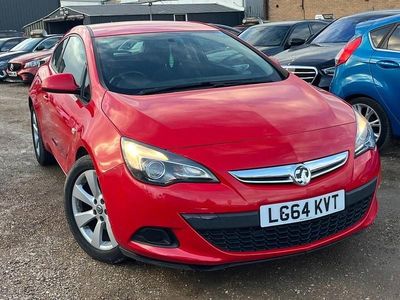 Used Vauxhall Astra GTC Sport 140 HP (102 kW) 2014 Red Coupe