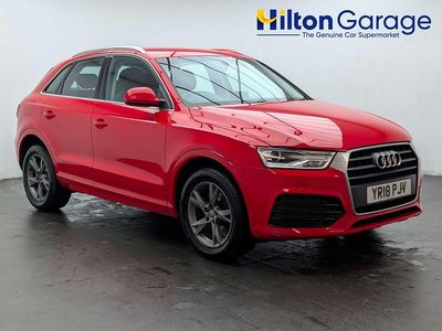 Used Audi Q3 Sport 150 HP (110 kW) 2018 Red SUV