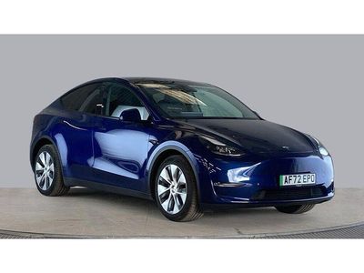 Used Tesla Model Y Long Range AWD 85 kW (116 HP) 2022 Blue SUV