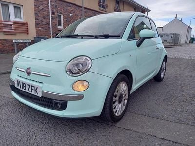 Used Fiat 500 Lounge 69 HP (50 kW) 2018 Green Hatchback