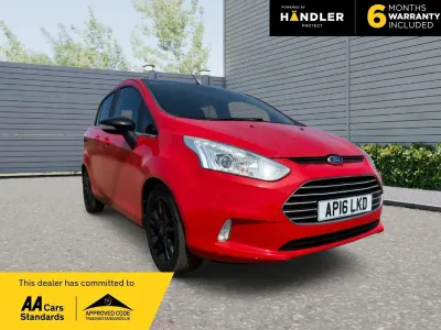 Used Ford B-MAX Zetec 2016 Red MPV