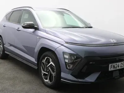 Used Hyundai Kona N Line 141 HP (103 kW) 2024 Blue SUV