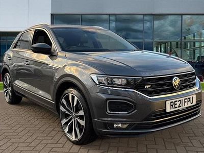 Grey Used 2021 VW T-Roc R-line SUV | £18,365 (Fair price)