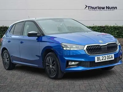 Used Skoda Fabia Colour Edition 95 HP (69 kW) 2023 Blue Hatchback