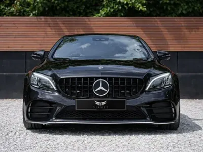 Used Mercedes C200 AMG line 2019 Black Coupe