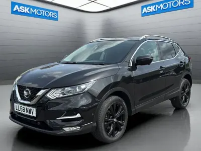 Used Nissan Qashqai N-Connecta 115 HP (84 kW) 2018 Black SUV