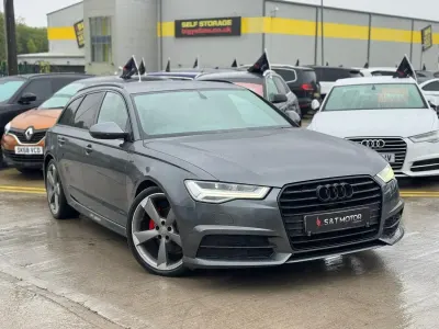 Used Audi A6 Black Edition 190 HP (139 kW) 2015 Grey Estate